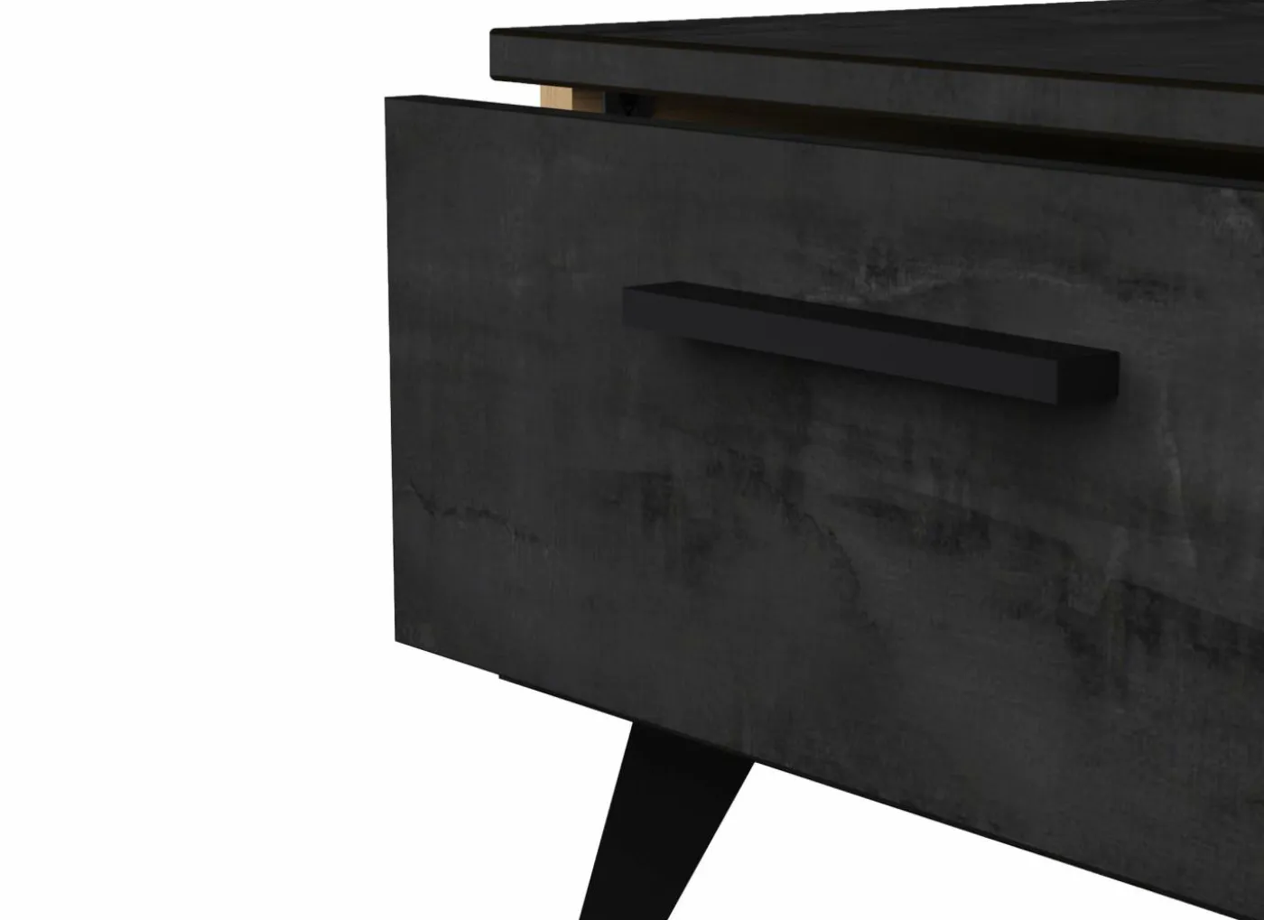 Salontafel Kent 50x107cm - decor - chêne de fil & sidewalk