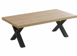 Salontafel Marnix 130x65cm - decor - bruin