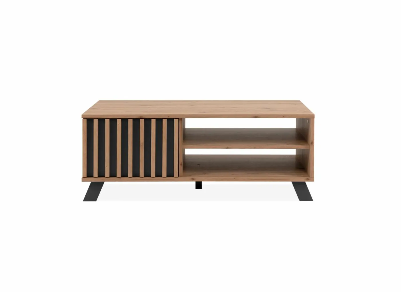 Salontafel Medan 67x111cm - melamine - artisanale eik