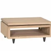 Salontafel Palacio 90x65cm - eik massief - naturel