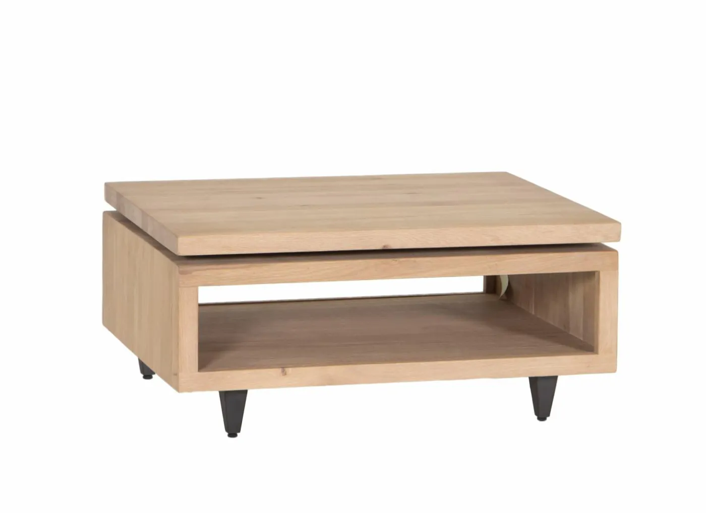 Salontafel Palacio 90x65cm - eik massief - naturel