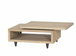 Salontafel Palacio 90x65cm - eik massief - naturel