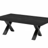 Salontafel Raphael 130x68cm - melamine - nox