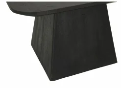 Salontafel Thalia 60x60cm - mango massief - zwart