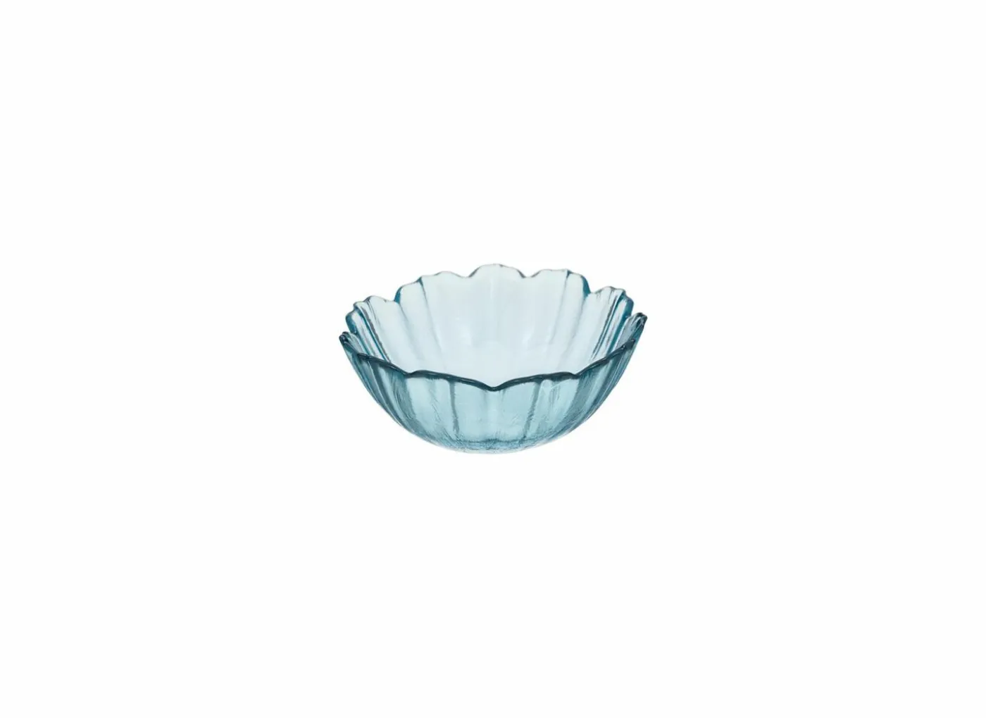 Schaal Bladeren - glas - multicolor