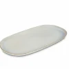Schaal Cameo 33,5x18cm - stoneware - beige