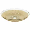 Schaal Celeste Ø30cm - glas - goud