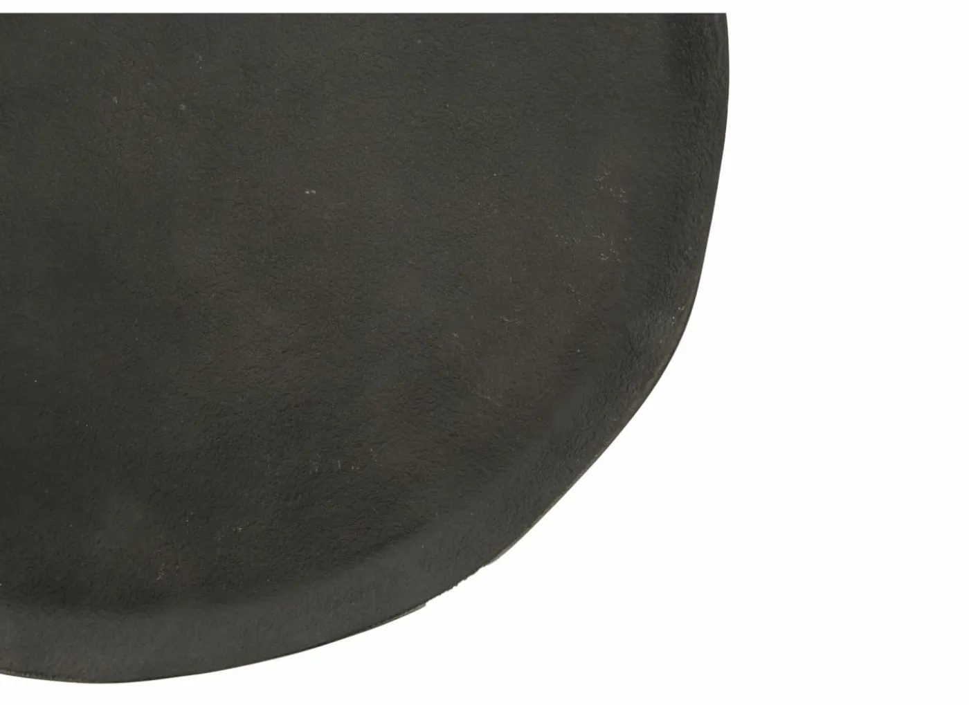 Schaal Frangipani Ø40cm - aluminium - zwart