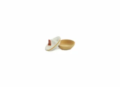Schaal Hungry bird Ø16cm - keramiek - geel & wit