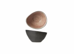 Schaal Streetfood festival 7x6,8cm - keramiek - multicolor