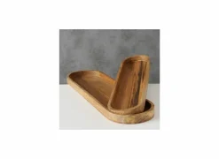 Schaal Tikko 25x82/18x72cm set van 2