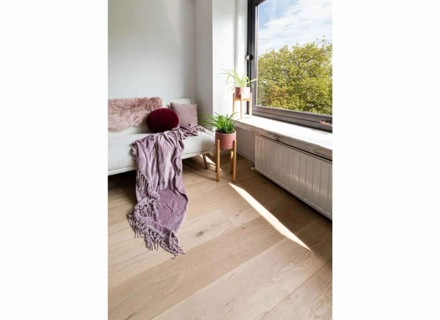 Schapenvacht Lambskin 60x90cm oudroze