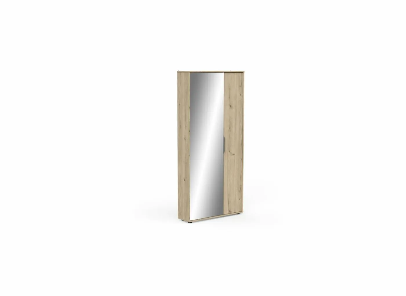 Schoenenkast Ebony 83x24x178cm - decor - royal eik