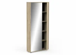 Schoenenkast Ebony 83x24x178cm - decor - royal eik