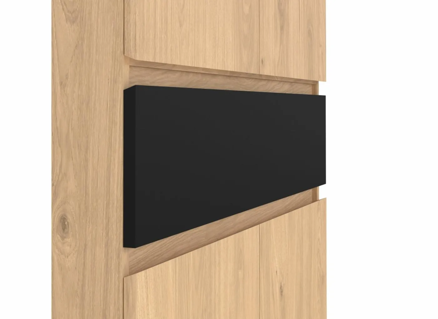 Schoenenkast Naia 80x40x192cm - decor - jackson hickory bruin