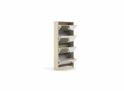 Schoenenkast Shoes 71x24x162cm - decor - eik
