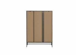 Schoenenkast Stripes 98,7x35x140,4cm - decor - smoked eik