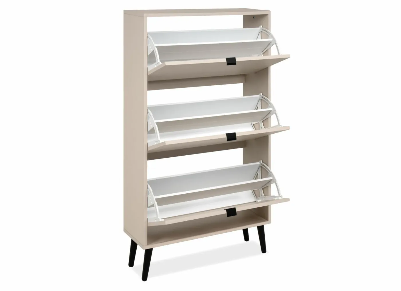Schoenenkast Vigo 70x24x125cm - melamine - velvet