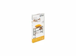 Schoenenrek Aliaj 63x30x45cm - decor - zwart