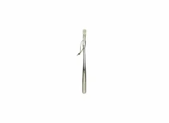 Schoenlepel Eend H56cm - aluminium - zilver