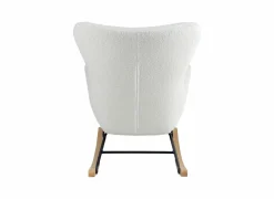 Schommelstoel Hakka  - stof - beige