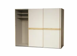 Schuifdeurkast 270cm - decor - champagne