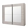 Schuifdeurkast 250cm - decor - grijs