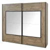 Schuifdeurkast 245cm - decor - scarlet eik