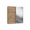 Schuifdeurkast Easyplus 225cm - decor - bruin