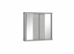 Schuifdeurkast Eline 225cm - decor - white oak & autumn oak