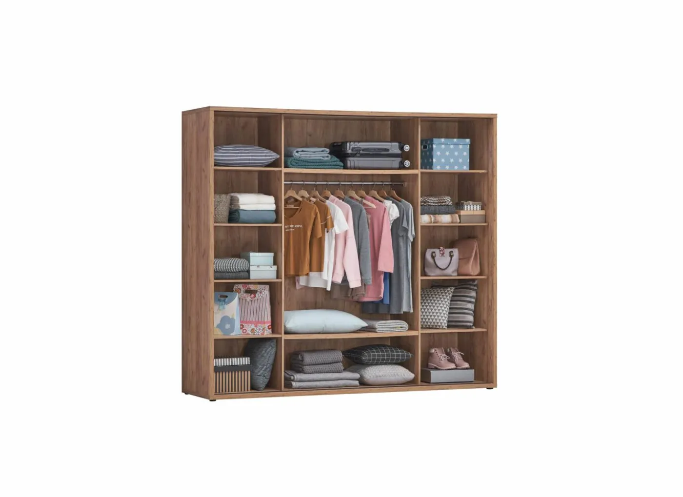 Schuifdeurkast Erwin 240cm - decor - French oak