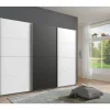 Schuifdeurkast Minden 270cm - decor - wit
