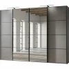 Schuifdeurkast Phoenix 330cm - decor - grijs