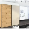 Schuifdeurkast Select 201cm - decor - artisanale eik