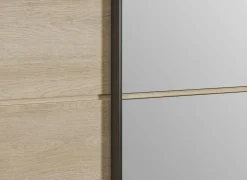 Schuifdeurkast Udine I 253cm - decor - urban oak
