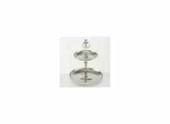 Serveertoren Fortuna Ø23cm - aluminium - zilver