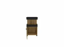 Serveerwagen 50cm - decor - artisanale eik