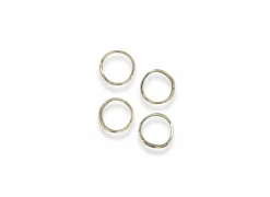 Servetring Charm 4,5x4,5cm - goud - set van 4