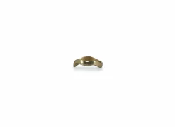 Servetring Charm 4,5x4,5cm - goud - set van 4