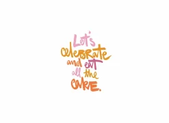Serviette All the cake 33x33cm multicolor 20 stuks