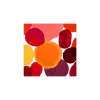 Serviette Arrangement In Red 33x33cm multicolor 20 stuks
