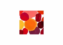 Serviette Arrangement In Red 33x33cm multicolor 20 stuks