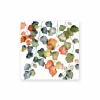 Serviette Bright Fall 25x25cm multicolor 20 stuks