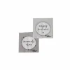 Serviette Enjoy 17x17cm lichtgrijs 20 stuks
