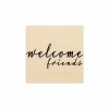 Serviette Friends 33x33cm multicolor 20 stuks
