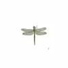 Serviette Libellule 33x33cm groen 20 stuks