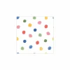 Serviette Points 33x33cm multicolor 20 stuks