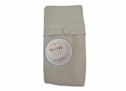 Serviette Wow 45x45cm - katoen - essence ivory