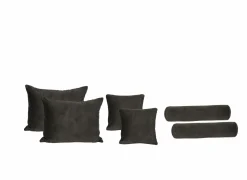 Sierkussens Nagol espresso, set van 3