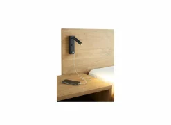 Slaapkamer Clara met bed 160x200cm - kleerkast 250cm - commode 90cm en 2 nachtkastjes